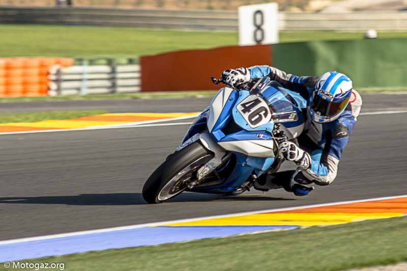 Pierre Texier, 2015 European Superbike championship, Valencia