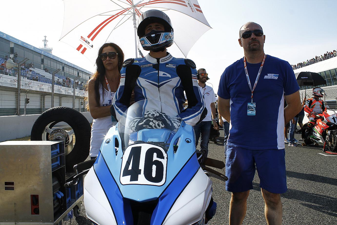 Pierre Texier championnat d'Europe Superbike, Jerez 2016