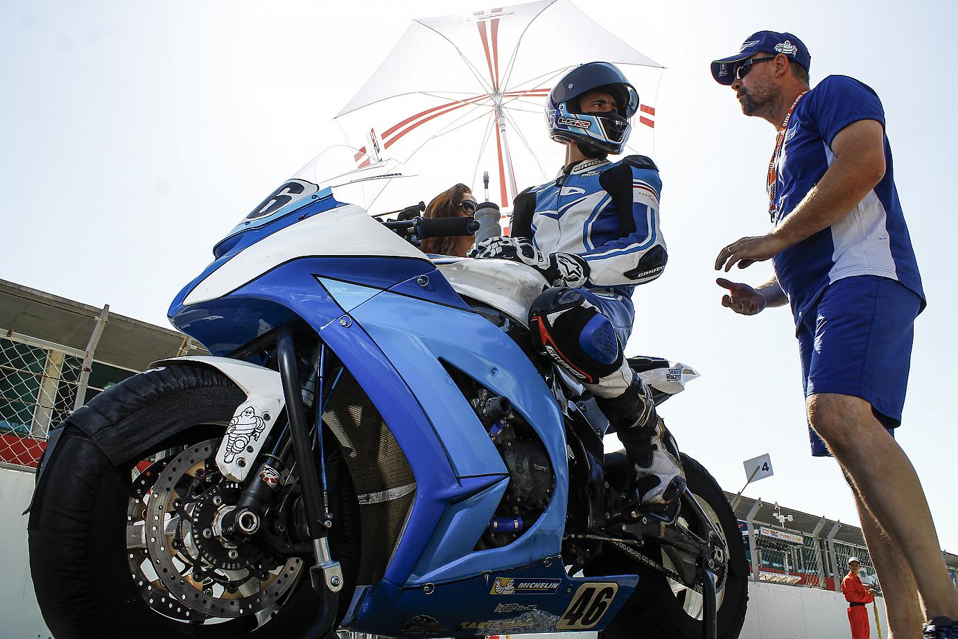 Pierre Texier championnat d'Europe Superbike, Portimao 2016