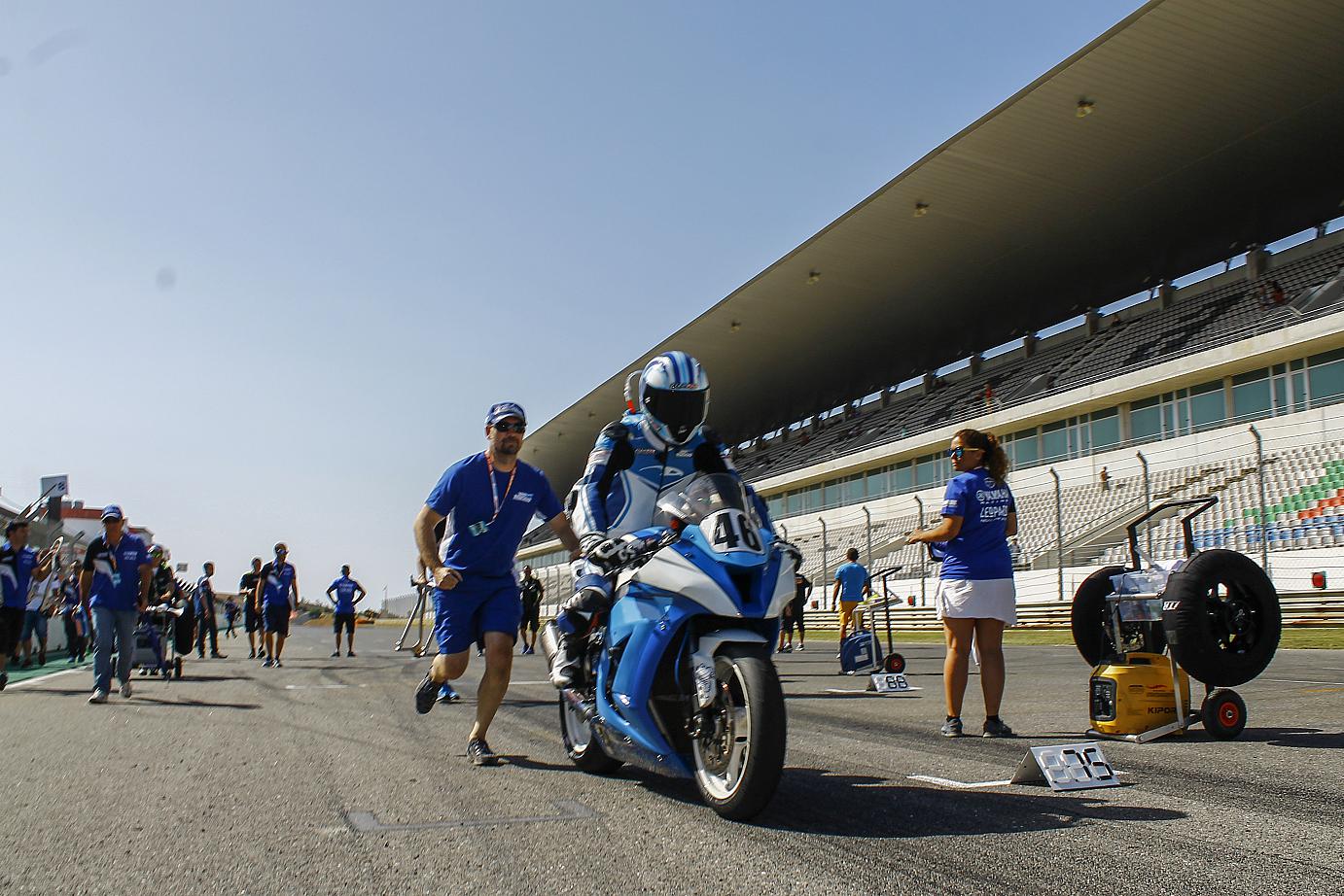 Pierre Texier championnat d'Europe Superbike, Portimao 2016