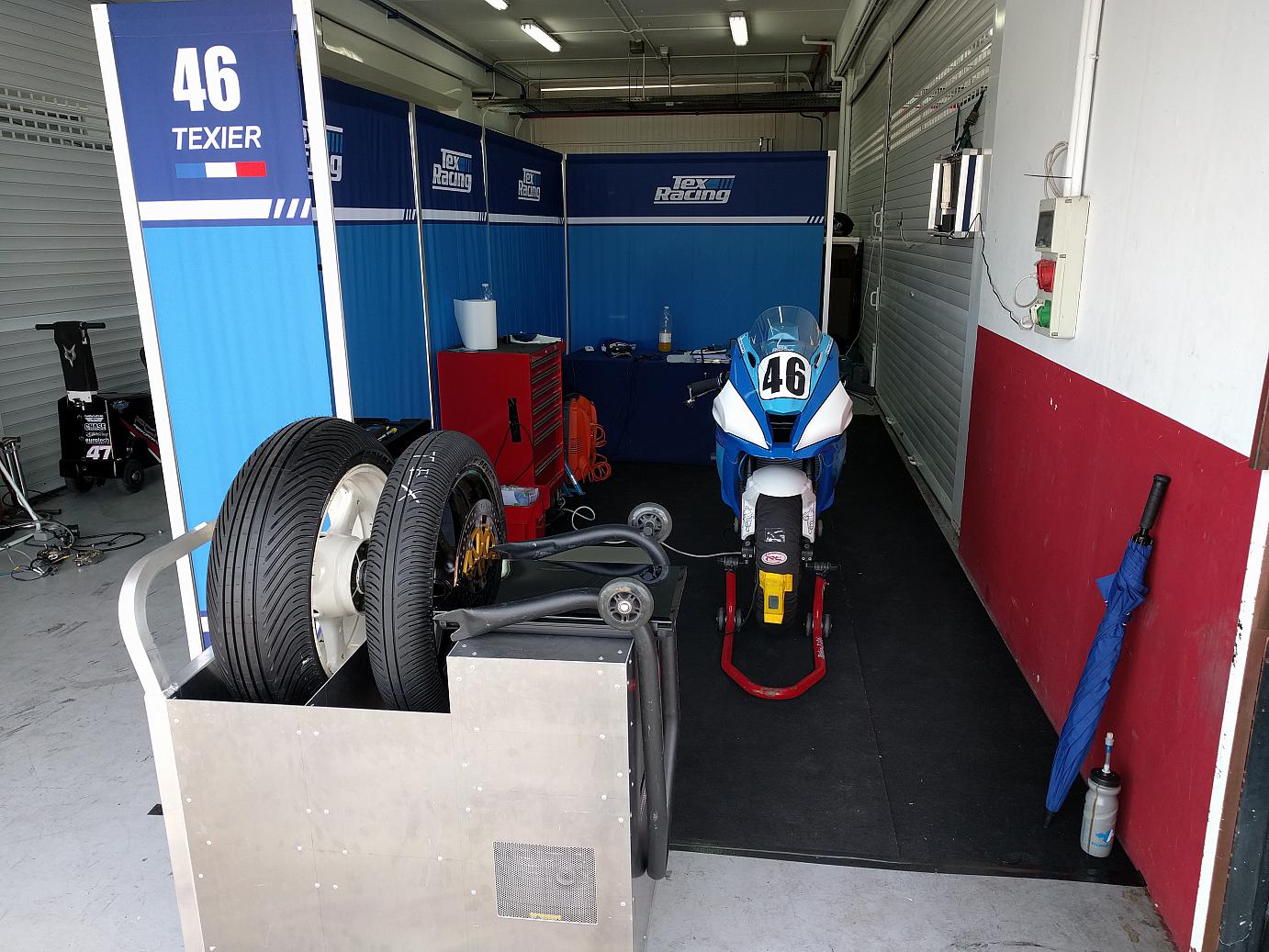 Pierre Texier, championnat d'Europe Superbike 2015, Valence