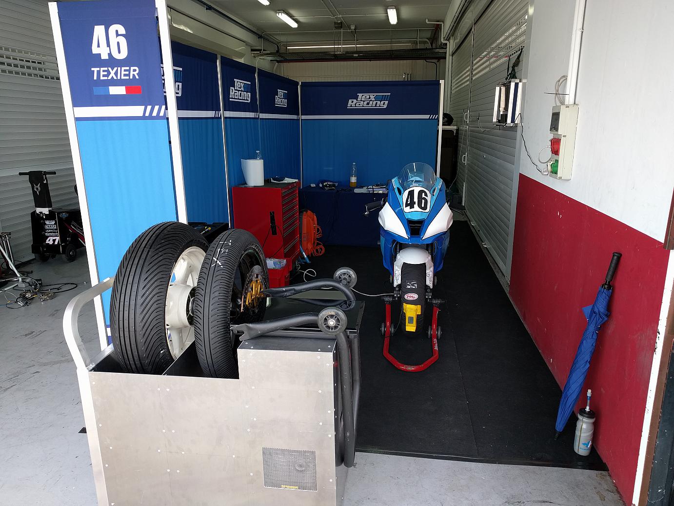 Pierre Texier, championnat d'Europe Superbike 2015, Valence