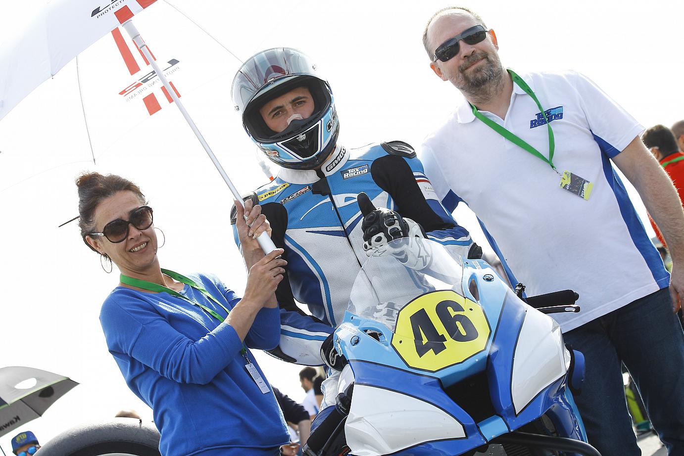 Pierre Texier, championnat d'Espagne Superstock 1000, Valence 2017